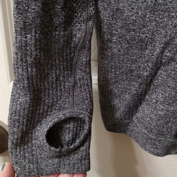 Zyia Fog Performance 1/4 Zip Gray Pullover XL - Picture 5 of 8